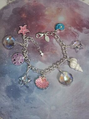 Kirks Folly Nautical Mermaid Charm Bracelet